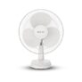 Bajaj Frore Neo Table Fan 400 MM | Table Fans For Home & Office | Aerodynamically Balanced Blades | 100% Copper Motor | High Air Delivery | 3-Speed Control | 2-Yrs Warranty 【White】